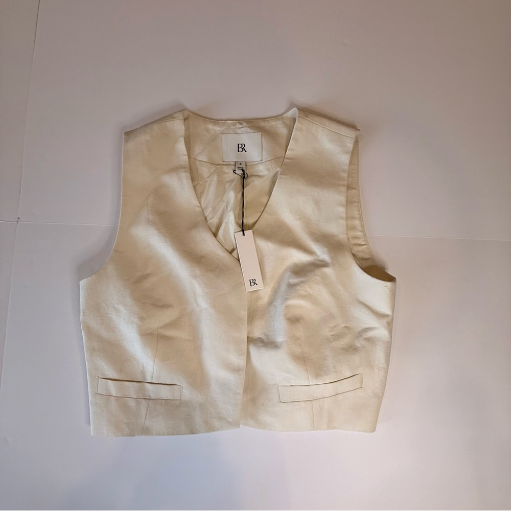Vest  linen cream Banana Republic - Picture 2 of 9